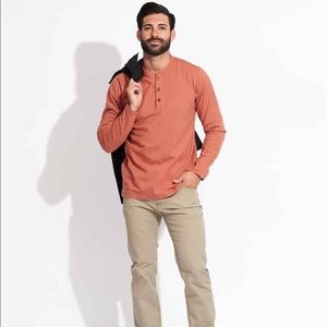 Pact organic cotton Vintage Henley long sleeve